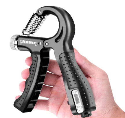 Antebraços Fortes e Grandes Hand Grip Resistente e Regulável 10 a 60kg